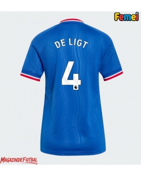 Manchester United Matthijs de Ligt #4 Tricou Fotbal Replică 2026-27 Femei Deplasare Manchester United Matthijs de Ligt #4 Tricou Fotbal Replică 2026-27 Femei Deplasare